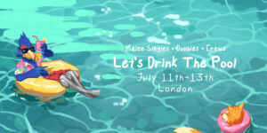 Team Fete Drink the Pool London Smash Bros Melee event