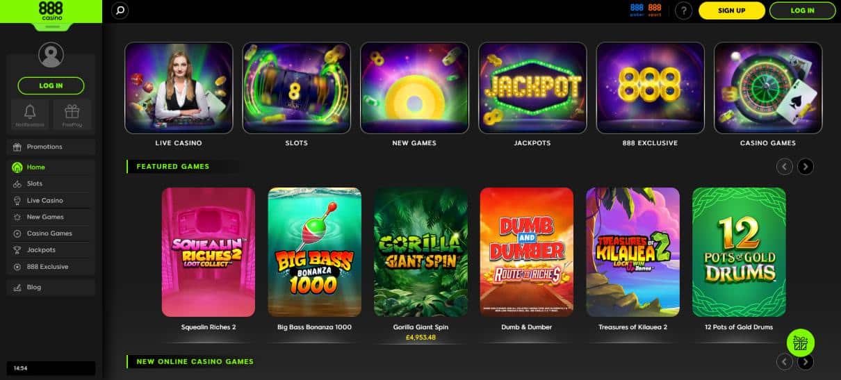 888Casino Credit Card Casino