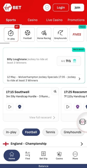 Betting Apps Virgin Bet