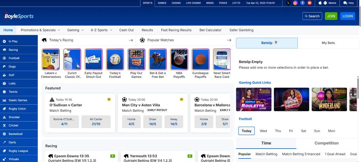 BoyleSports Bitcoin Betting Sites