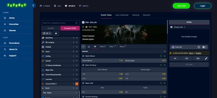 CSGO Betting Sites Jeffbet