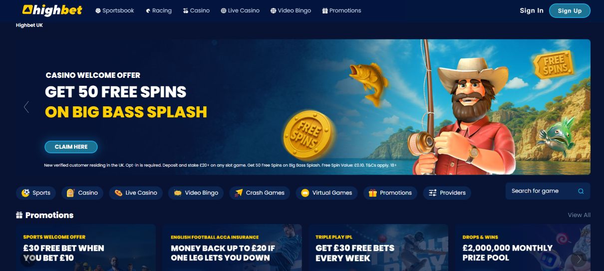 Casino Bonus Offers Highbet