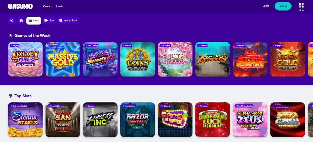 Casumo Credit Card Casino
