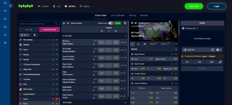 Dota 2 Betting Sites Jeffbet