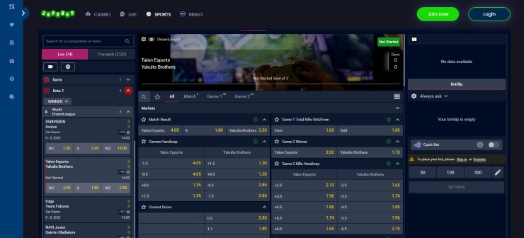 Dota 2 Betting Sites Jeffbet Dota 2 Betting Markets