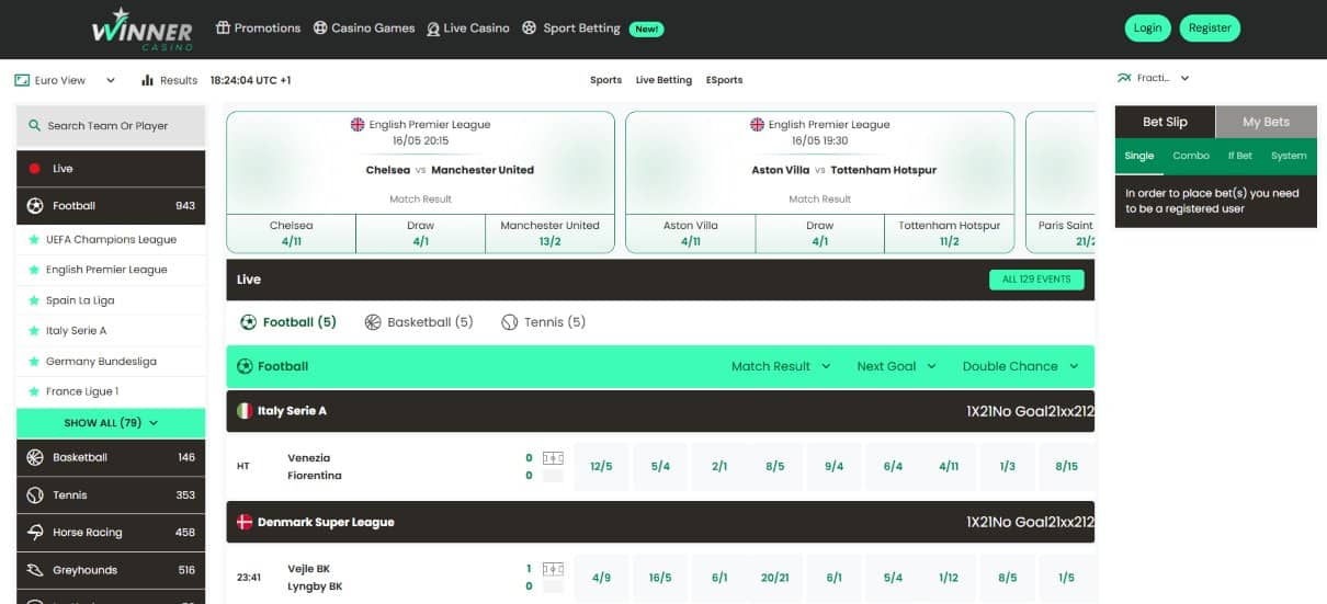 Fast Withdrawal Betting Sites Winner Casino