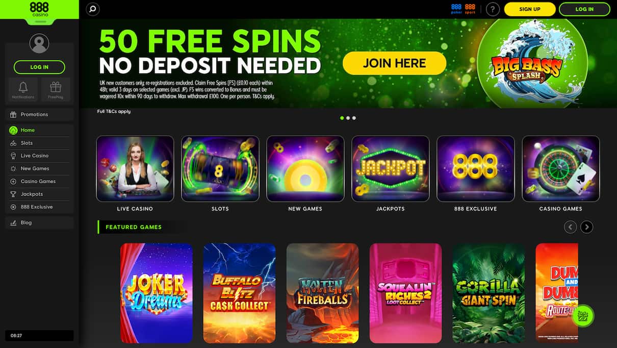 888Casino PayPal Casino