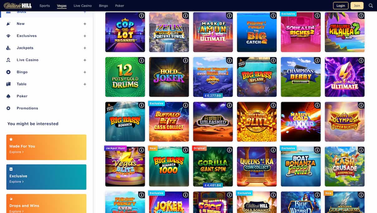 William Hill Independent Casino UK
