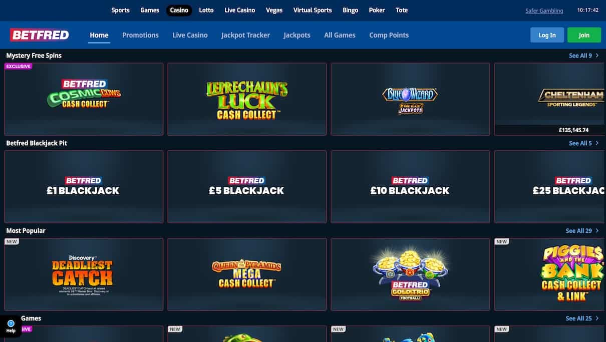 Betfred Non Gamban Casino