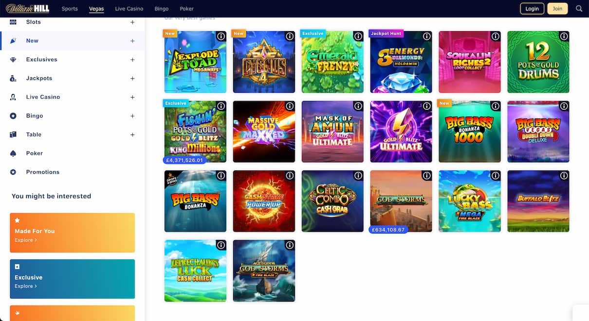William Hill Best Payout Casino