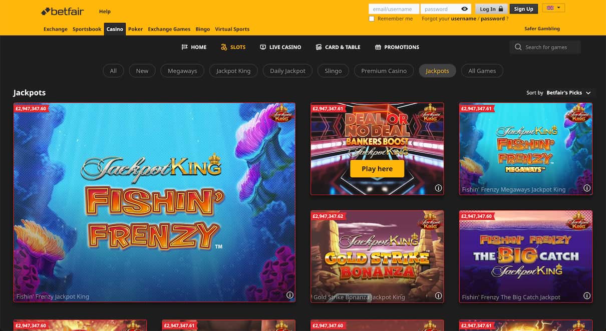 Betfair Best Payout Casino