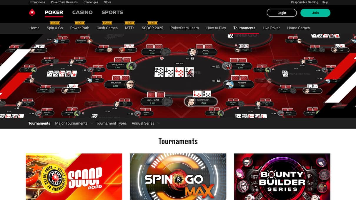 PokerStars Best Poker Site