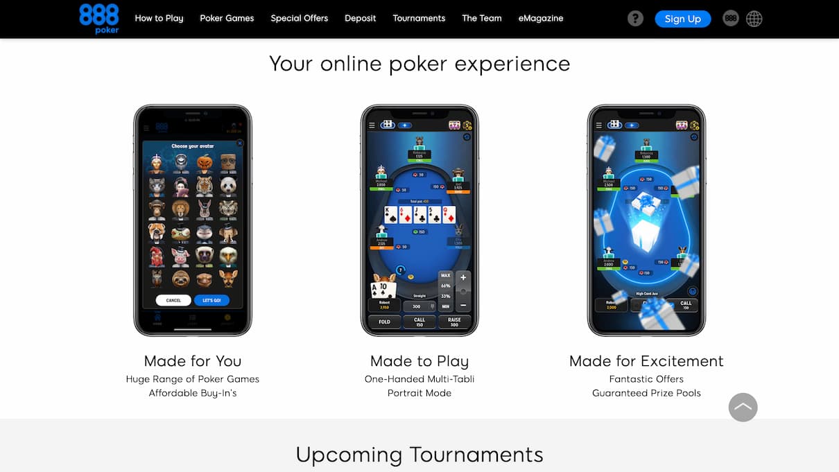 888Poker Best Poker Site