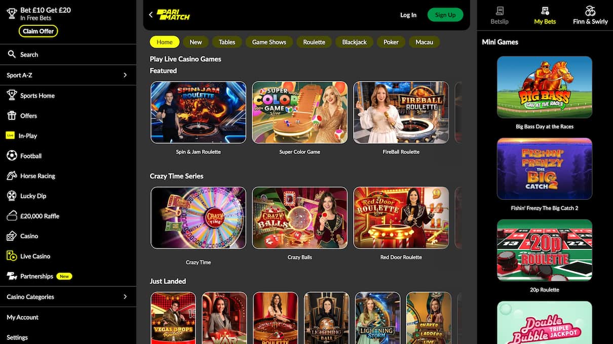 Parimatch Offshore Casino
