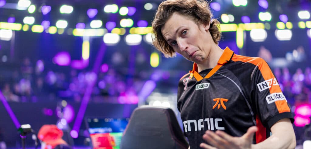 Fnatic Boaster dancing during VCT EMEA Stage 1