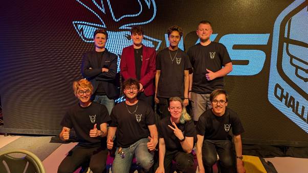 The CyberShowdown group, left to right, top to bottom: Sven Schoonhoven, Thomas Foster, Roshan Jie Patel, Dylan Feaver, Adrian Yeoh, Davide Scalia, Evelyn Cross and Toby Hepworth