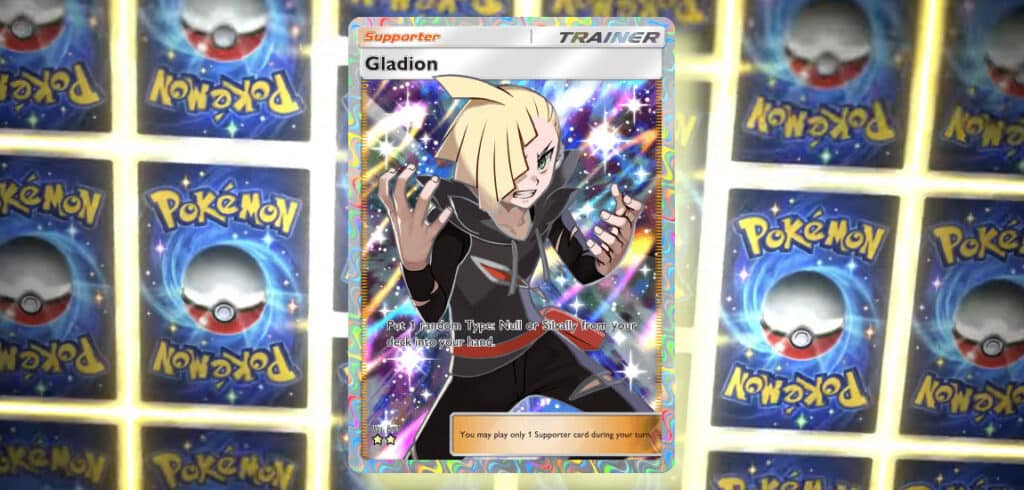 New Pokémon TCG Pocket card Gladion