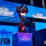 ALGS Sapporo 2024 Image of trophy and stage