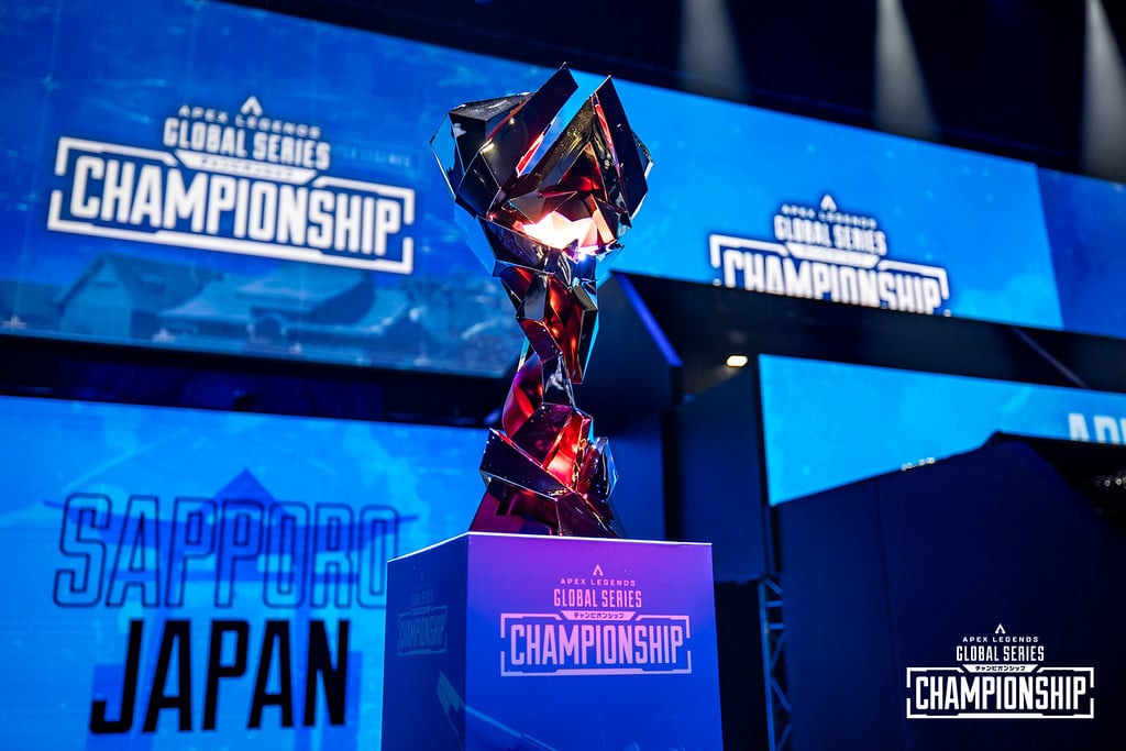 ALGS Sapporo 2024 Image of trophy and stage