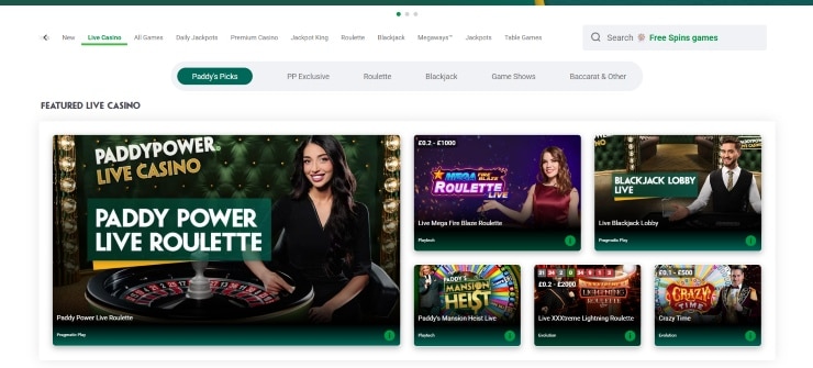 £5 Deposit Casino Sites Paddy Power