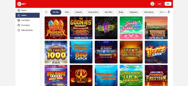 £5 Deposit Casino Sites Virgin Bet