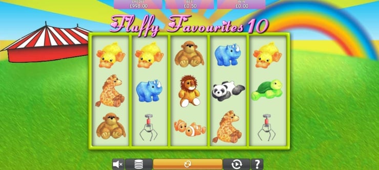 Fluffy Favourites 10 Slot Game