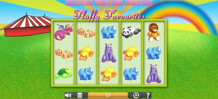Fluffy Favourites Original Slot