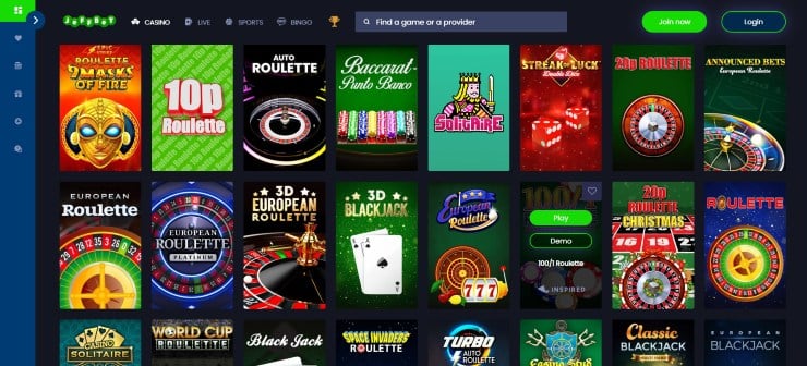 Roulette Not on Gamstop Jeffbet