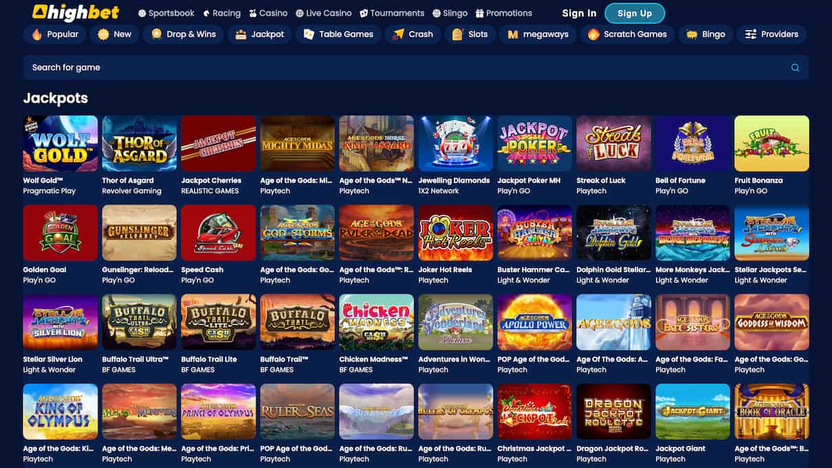 Highbet Pay By Phone Casino