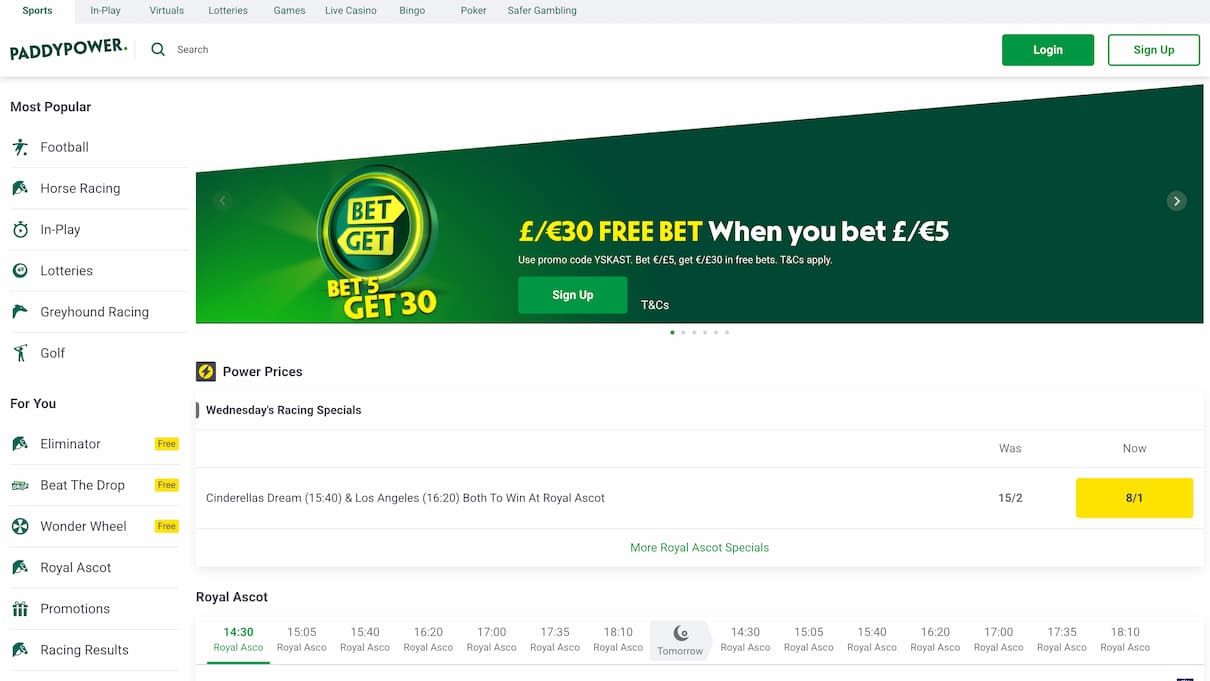 Paddy Power Review