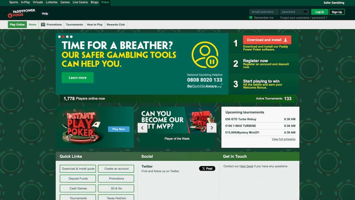 Paddy Power Poker