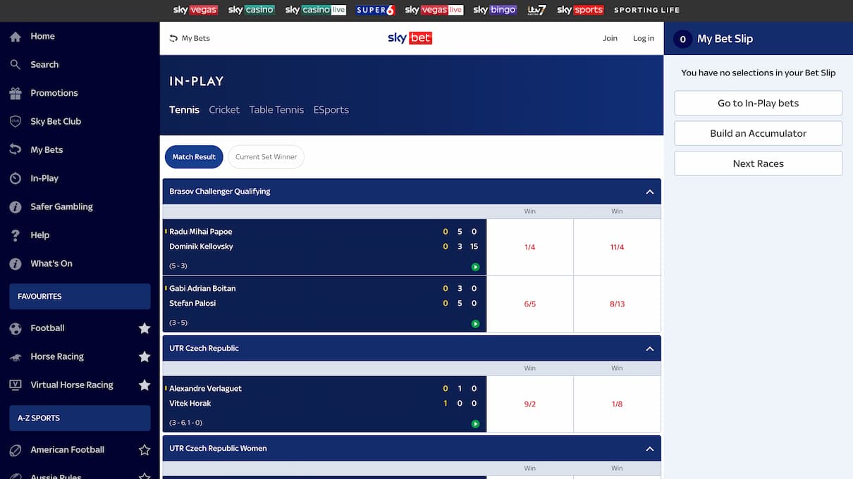 SkyBet Sportsbook Review