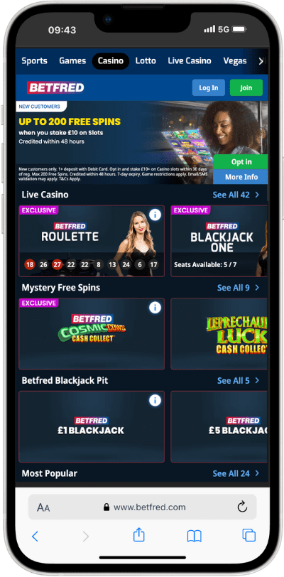 Betfred Mobile App