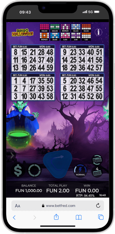 Mobile Bingo Betfred