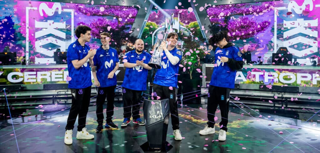 LoL MSI qualified team Movistar KOI, LEC champions