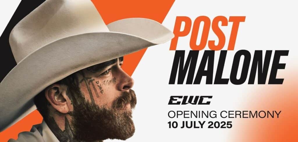 Post Malone headlines Esports World Cup 2025