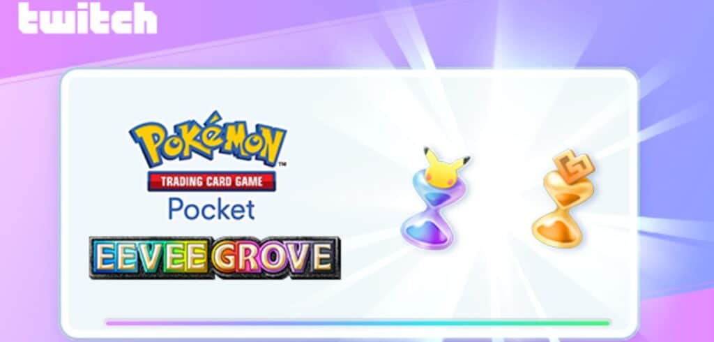 Pokémon Pocket Eevee Grove Twitch Drops