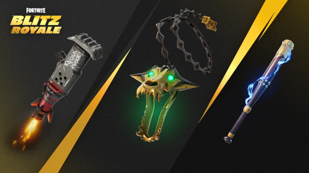 Fortnite Blitz Royale weapons