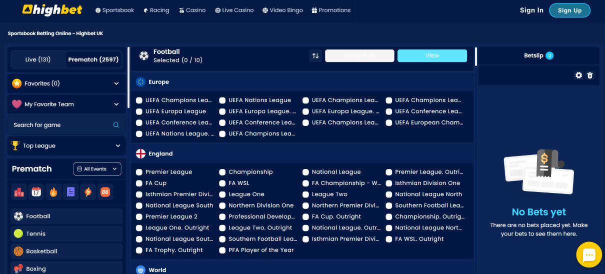 Best Offshore Betting Sites - Highbet 1
