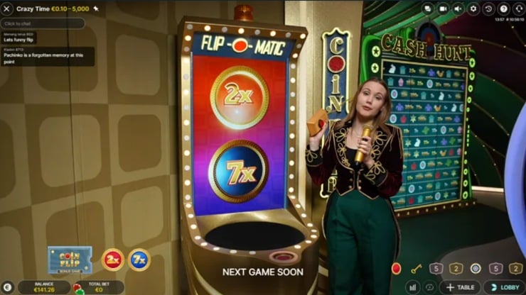Crazy Time Coin Flip