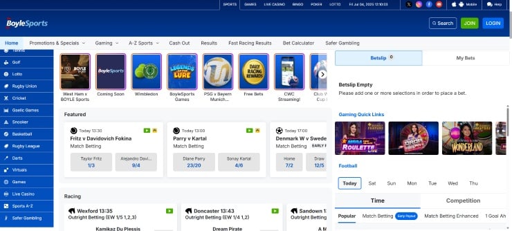 Credit Card Betting Sites BoyleSports