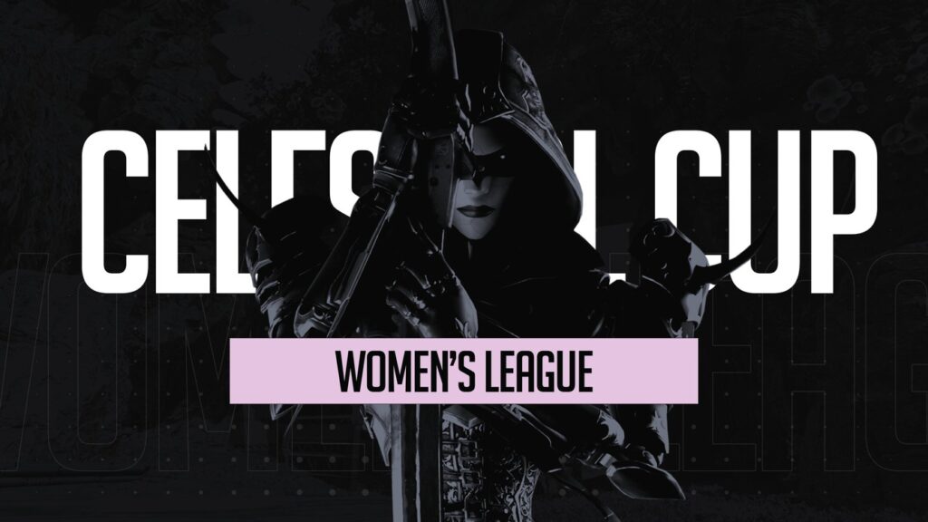 Celestial Cup Women's League banner for Apex Legends Women's Comp