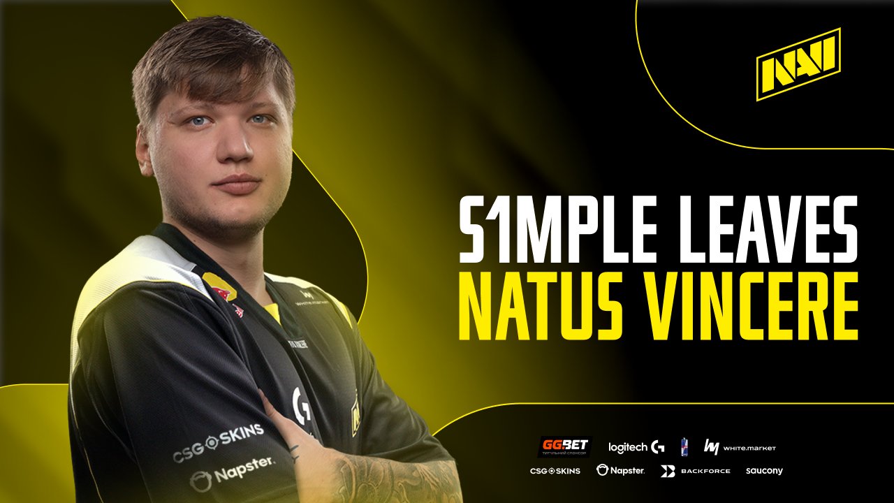 s1mple leaves NAVI for VRS #67 team