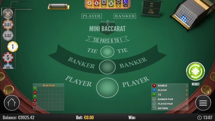 Mini Baccarat