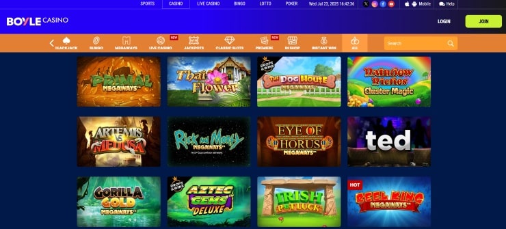 Rainbow Riches - Choose Your Casino