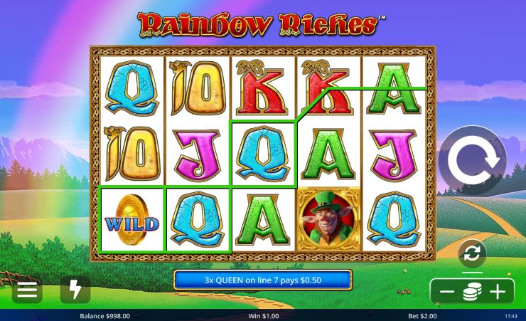 Rainbow Riches Play the Game