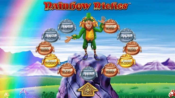 Rainbow Riches Pots of Gold Bonus