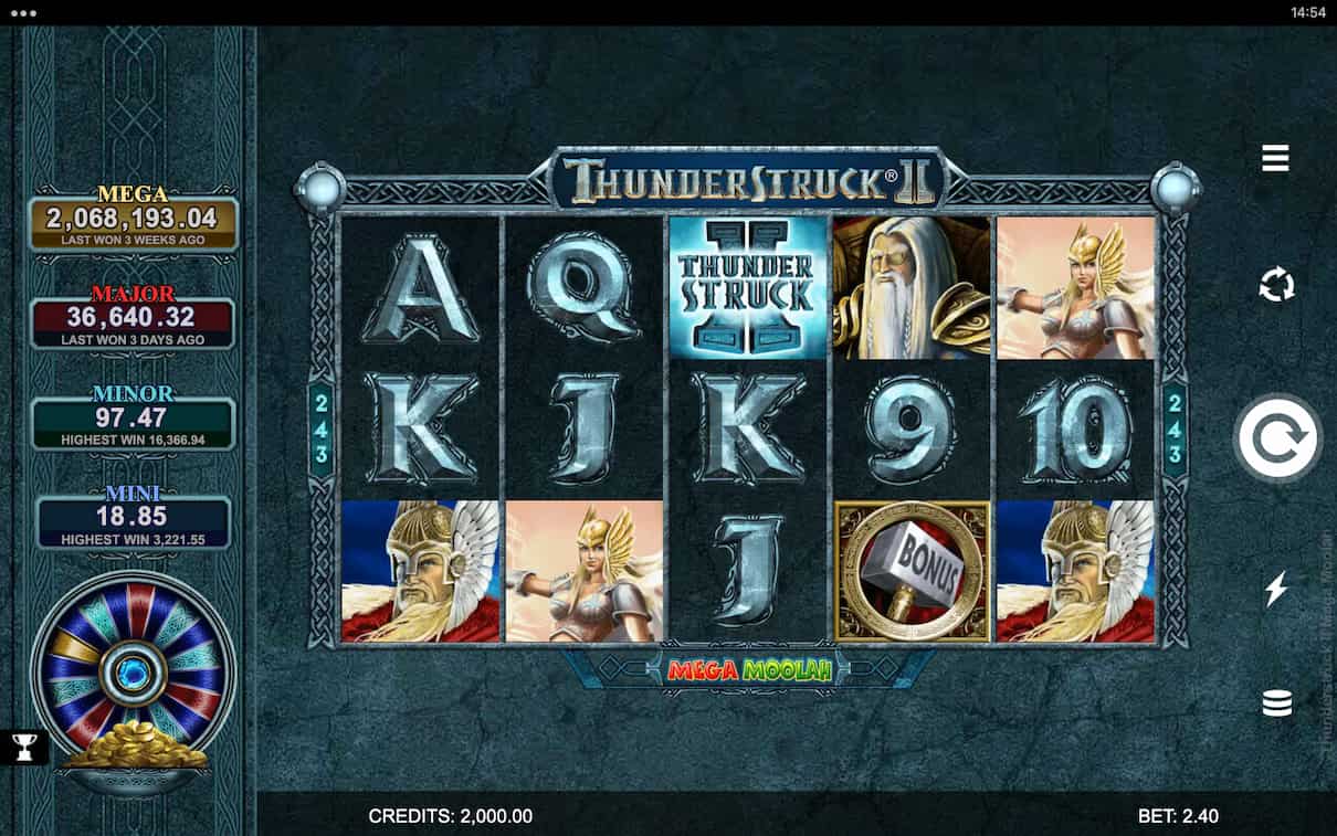 Thunderstruck II Slot