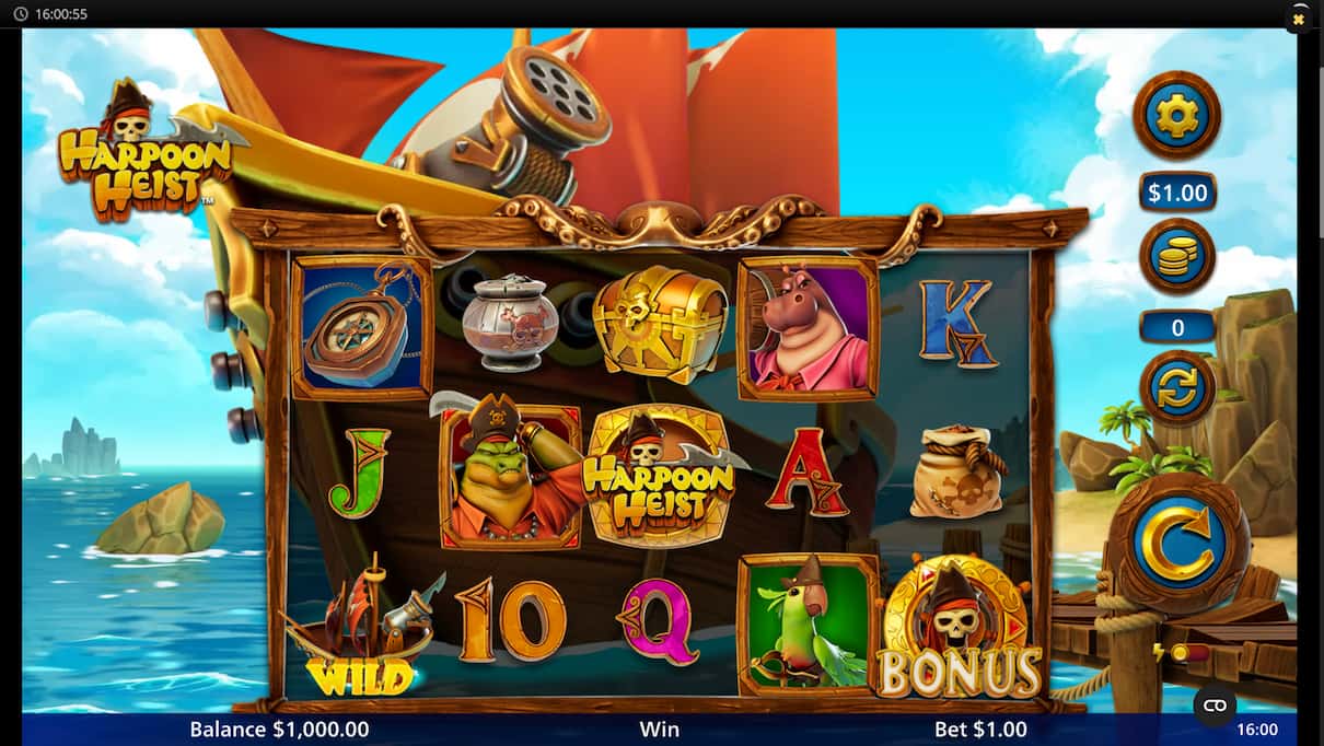 Harpoon Heist Slot