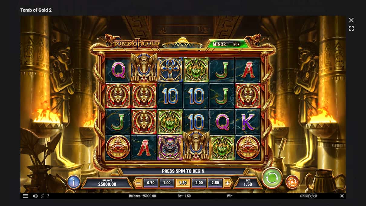 Tomb of Gold II Slot